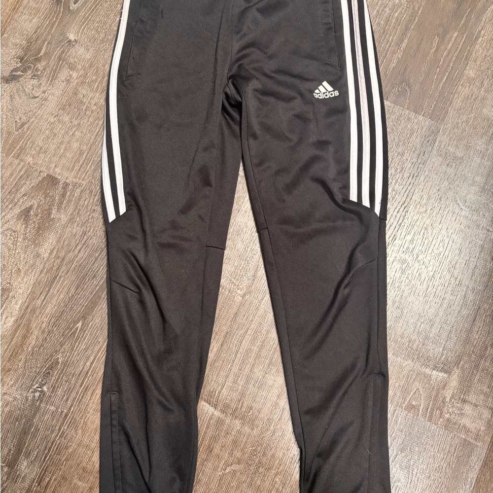 Adidas Kids Black Track Pants